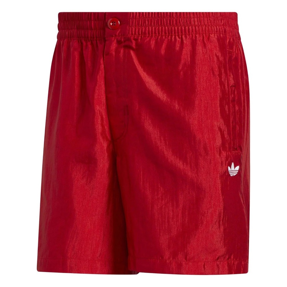 adidas Originals Skateboarding Satin Short "Scarlet/White" GD3499 Size Large NEW